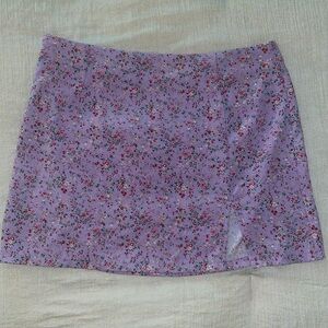 SHEIN Women’s floral Mini Skirt - XL